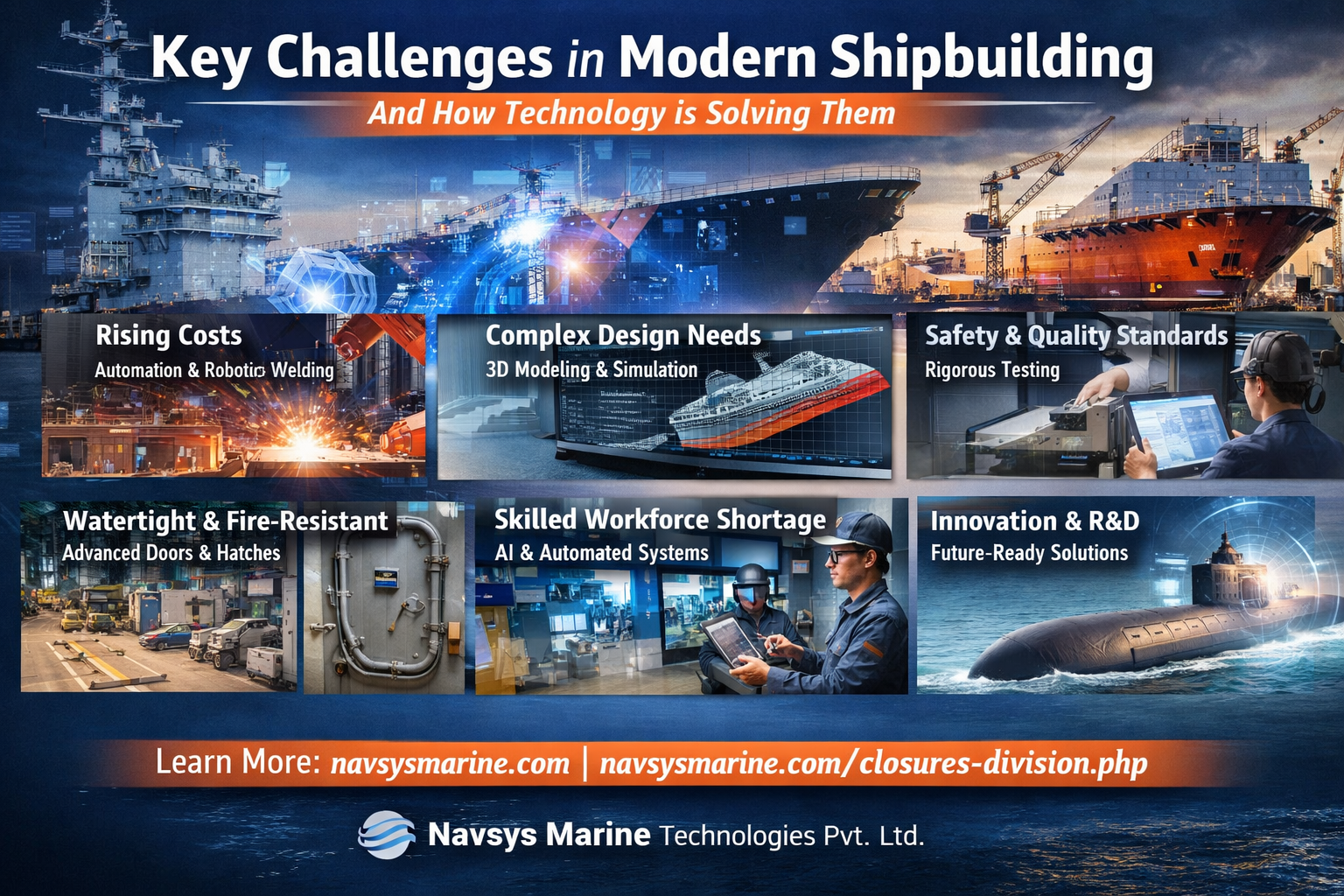 Key Challenges in Modern Shipbuilding and How Technology is Solving Them